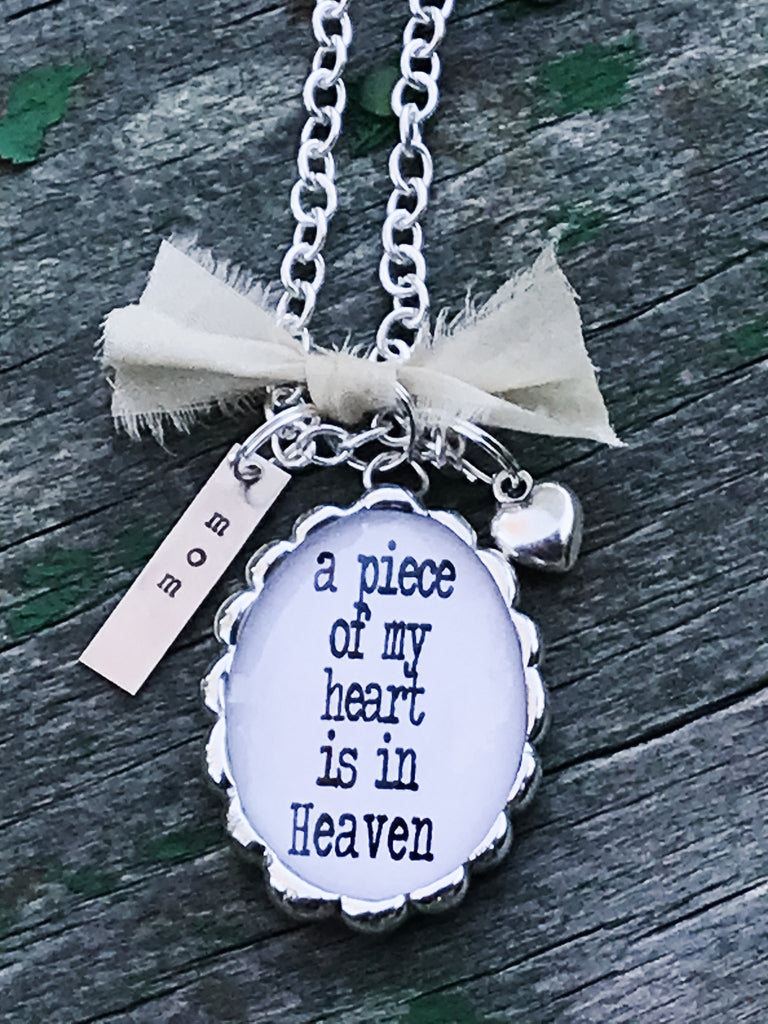 A Piece of My Heart is Heaven Necklace
