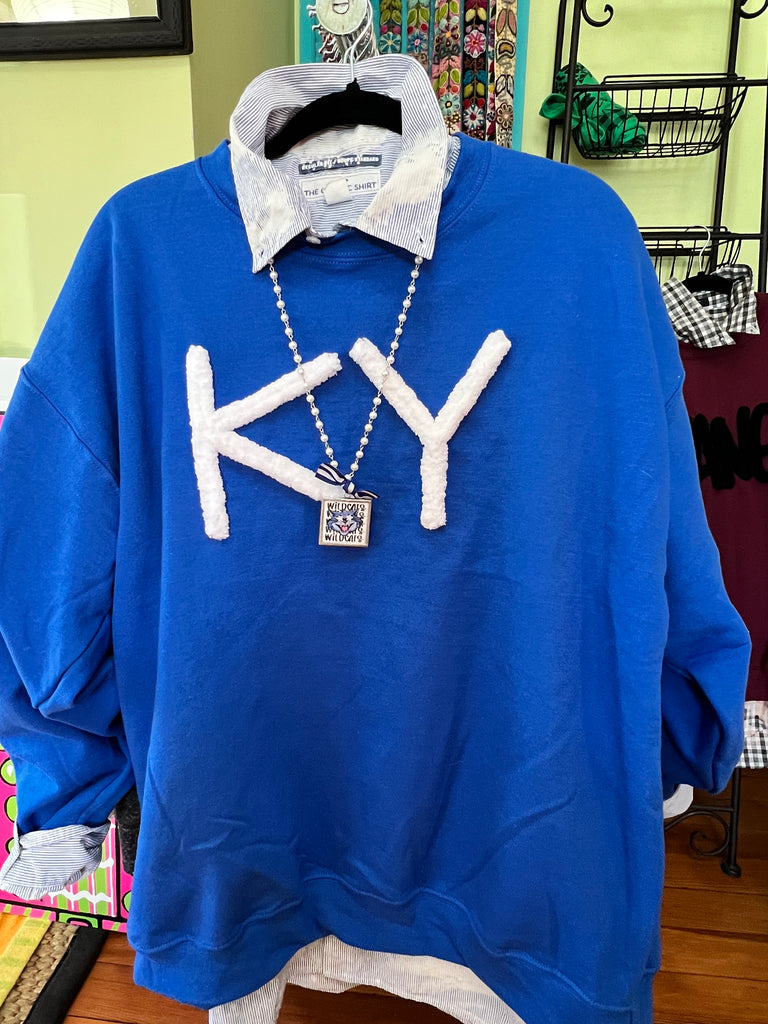 Custom chenille discount sweatshirt