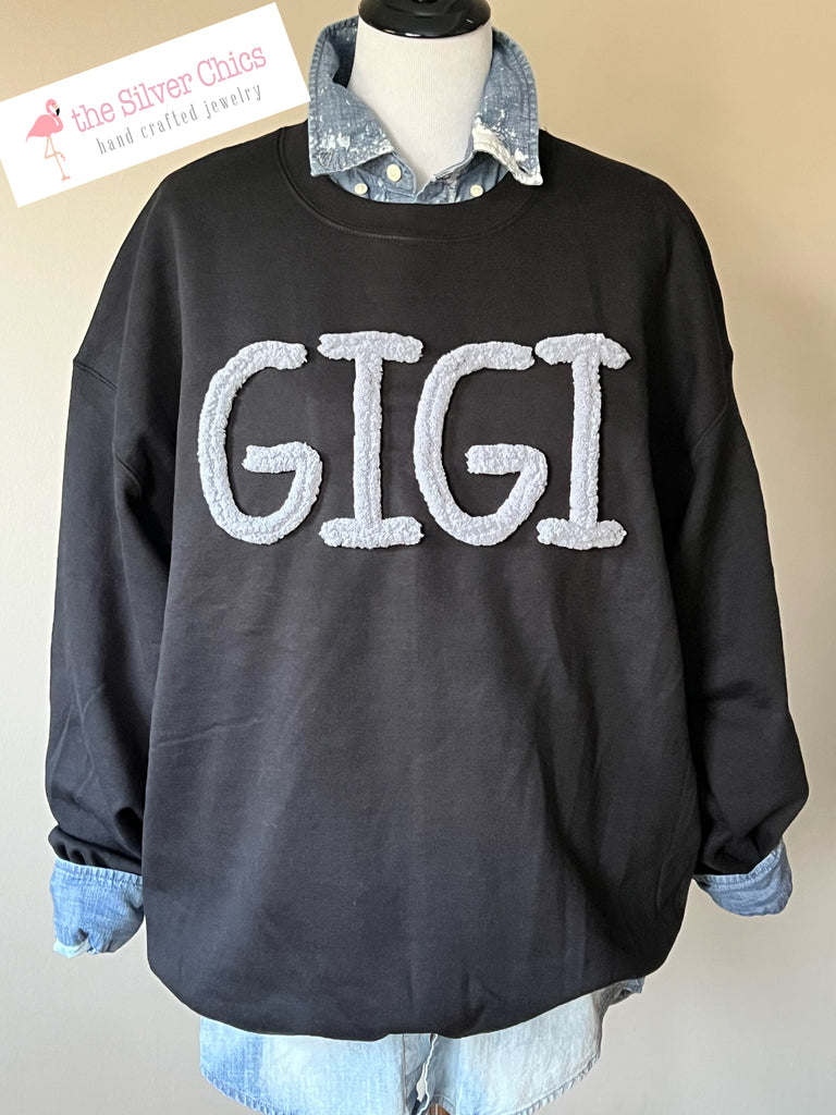 Custom Chenille Yarn Sweatshirts