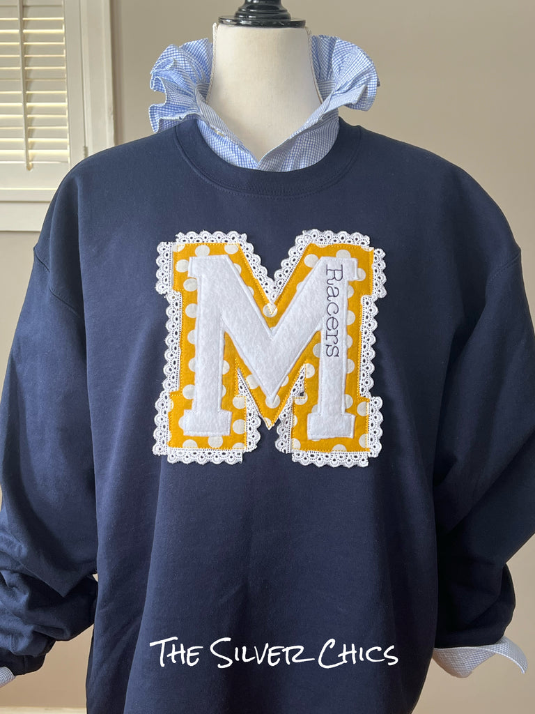Racers Lace Sweatshirt