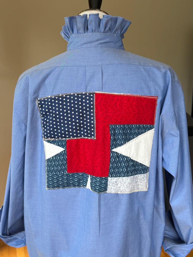 Quilted Flag Button Ups