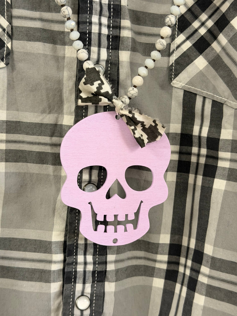 Large Wooden Halloween Pendants
