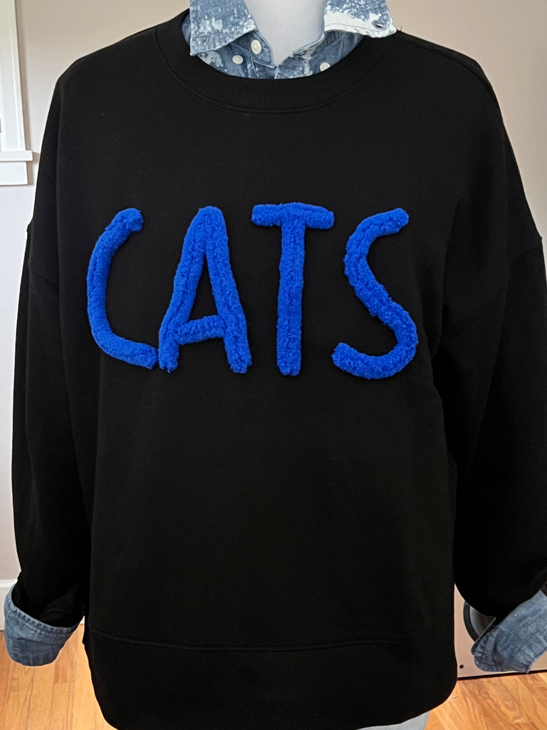 CATS Chenille Yarn Sweatshirt