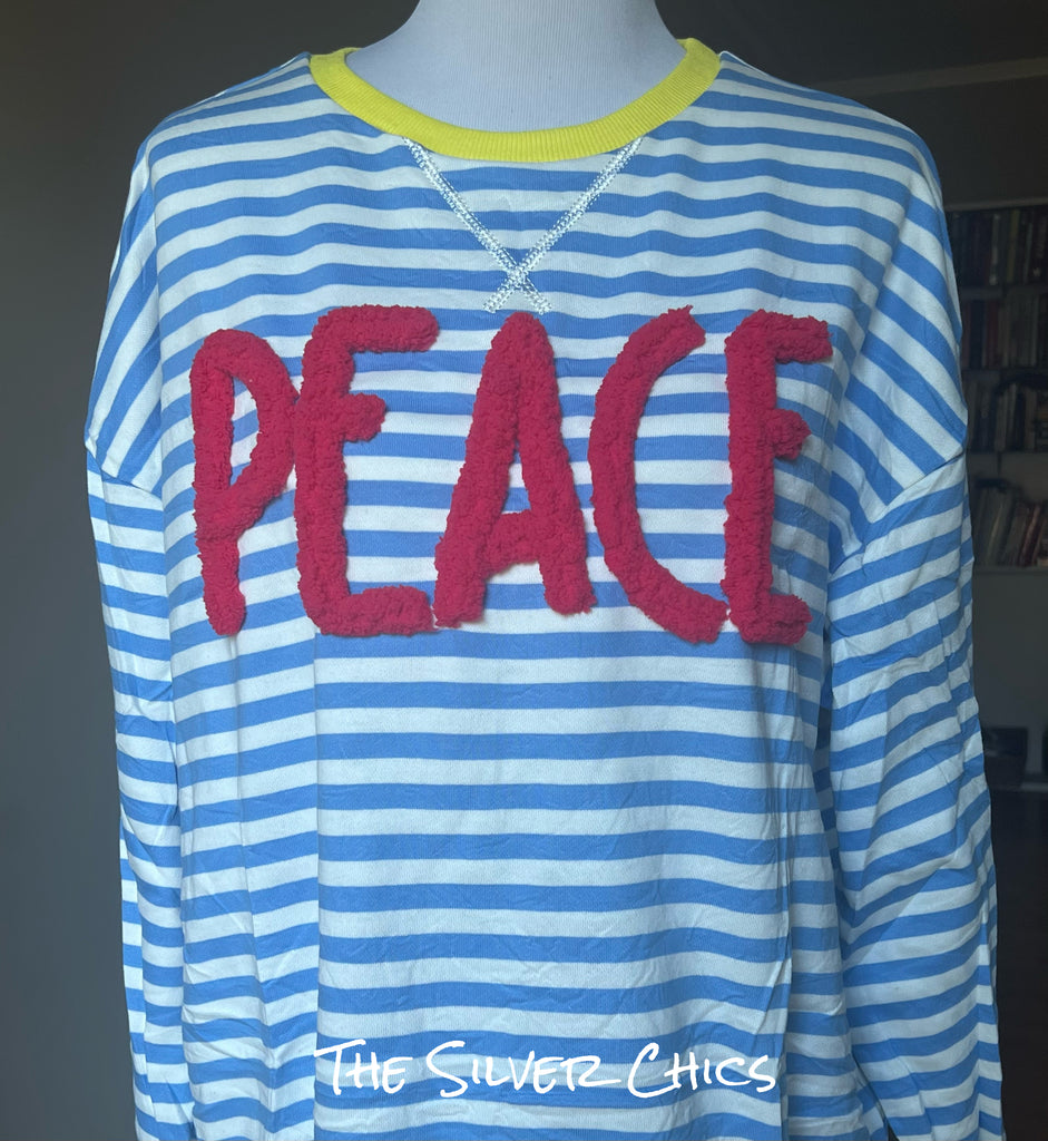 Coral Peace Sweatshirt