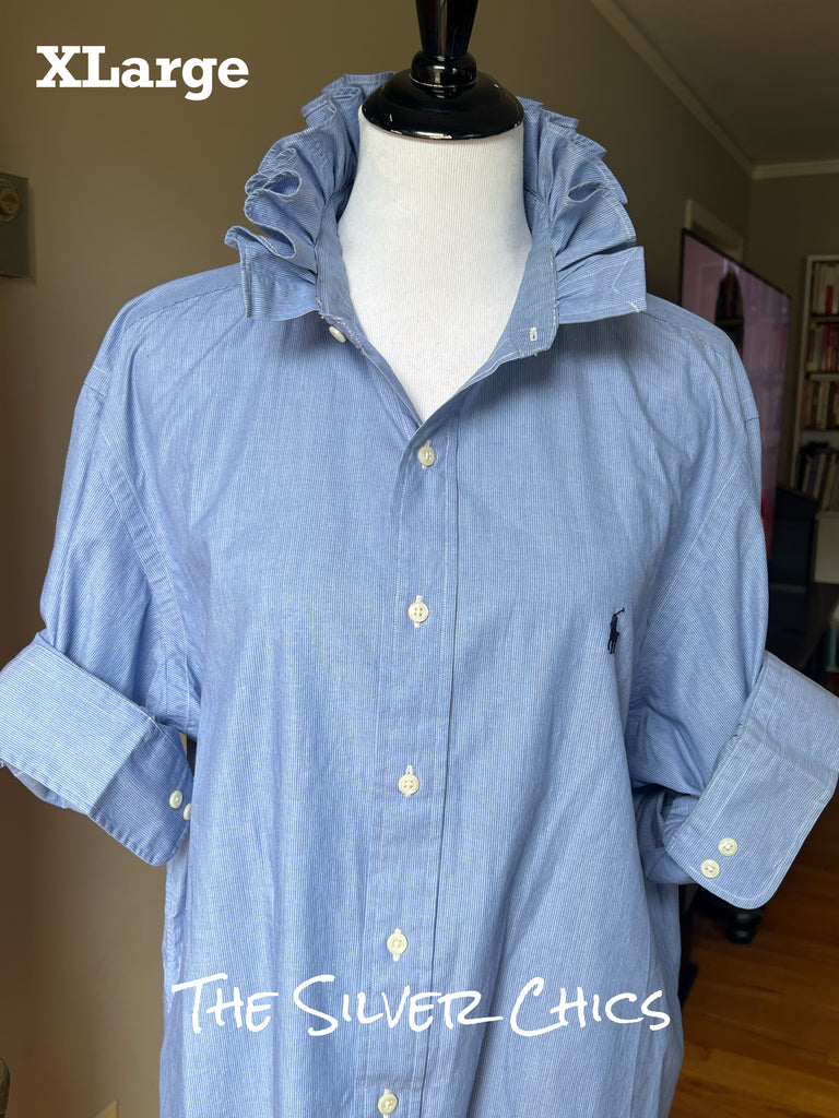 Revived Ruffle Collar Shirts