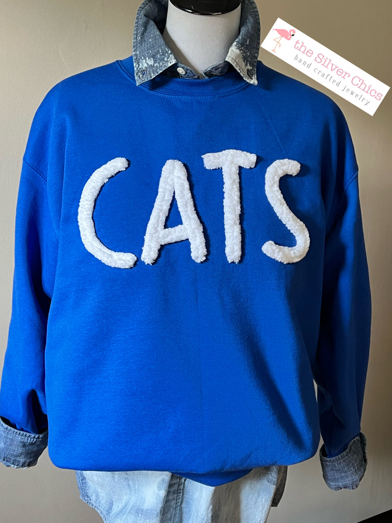 Custom Chenille Yarn Sweatshirts