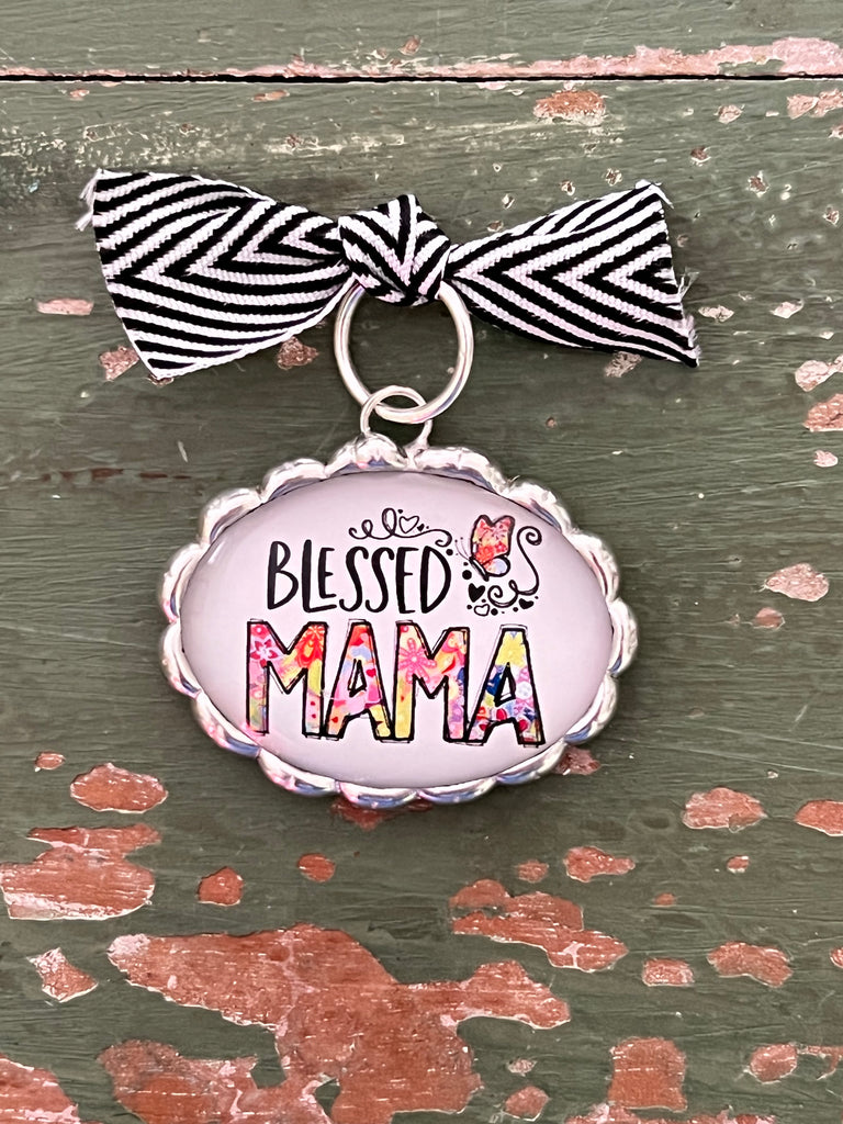 Blessed Mama Soldered Pendant