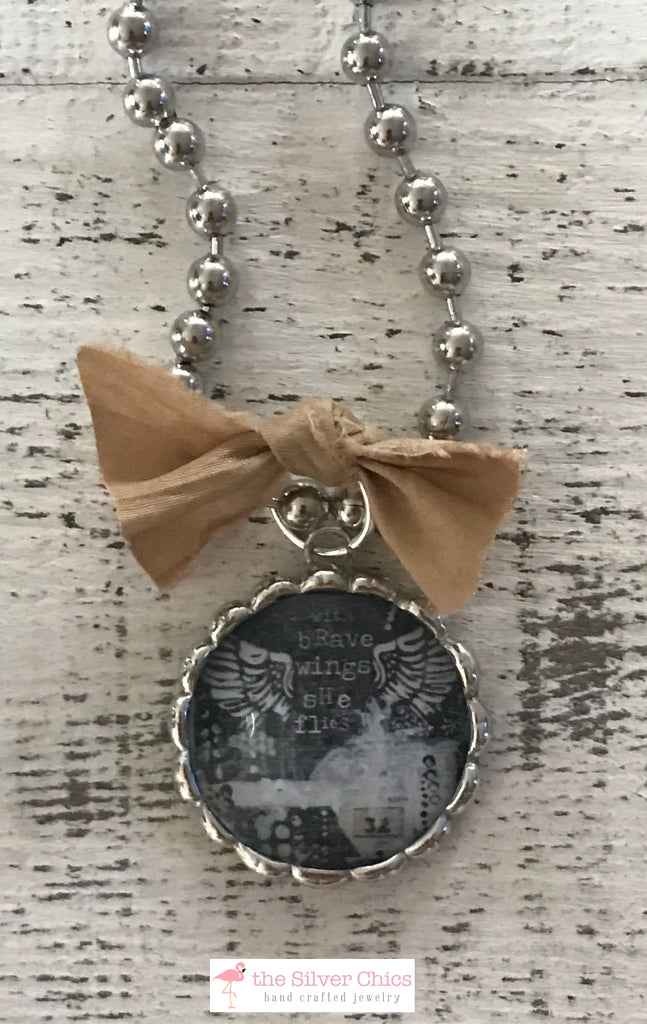 With Brave Wings Pendant ONLY